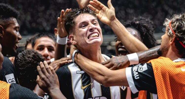 Iván Román y su gol en triunfazo de Atlético Mineiro contra Sao Paulo por el Brasileirao