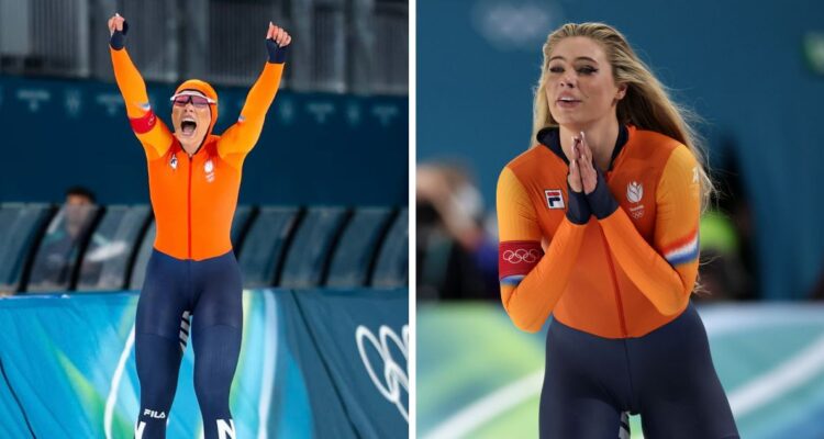 Patinadora Jutta Leerdam sigue rompiendo récords… con su ropa: millonaria subasta de traje olímpico