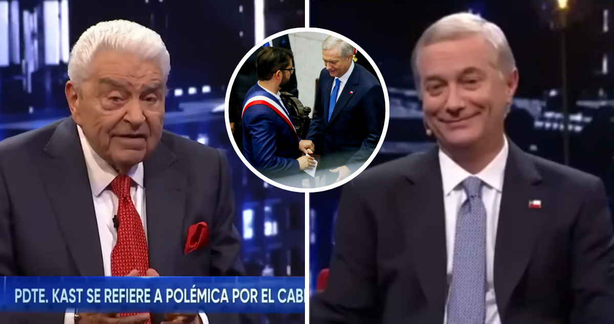 Don Francisco, José Antonio Kast y Gabriel Boric