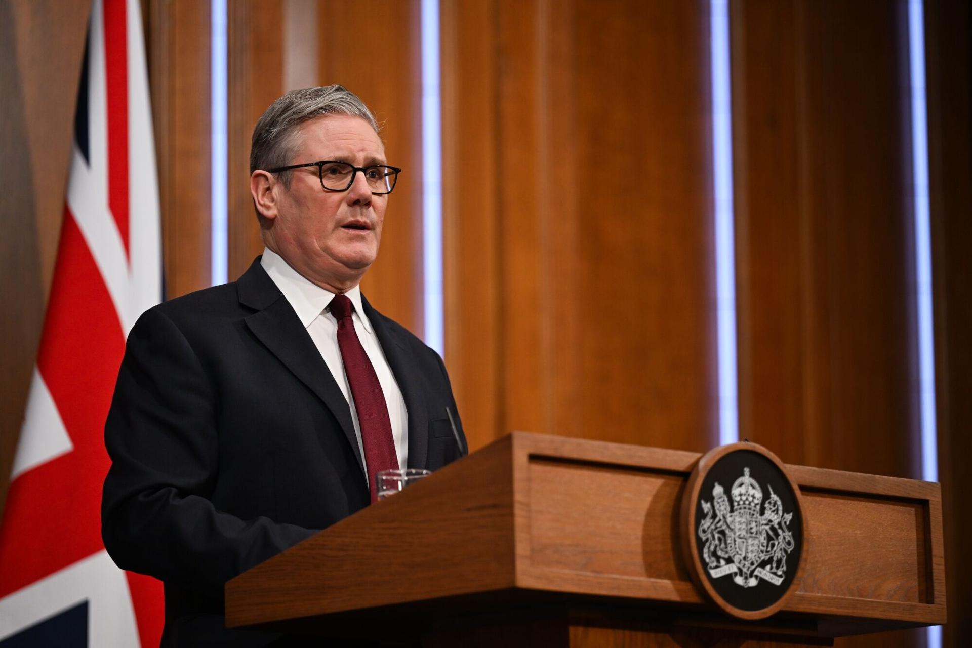 El primer ministro británico, Keir Starmer