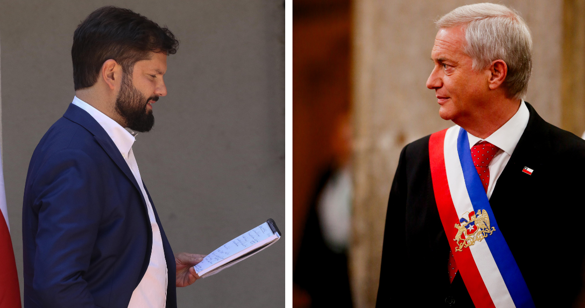 Gabriel Boric y José Antonio Kast