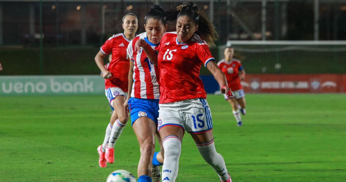 La Roja femenina derrotó a Paraguay en duelo amistoso.