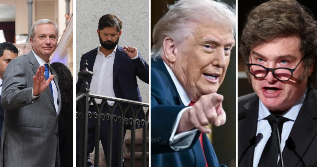 Kast, Boric, Trump y Milei