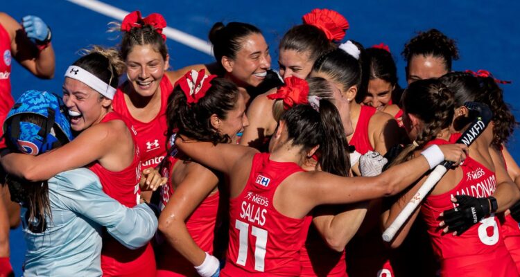 Las Diablas derrotan Francia y clasifican invictas a semifinal del Premundial de Hockey Césped