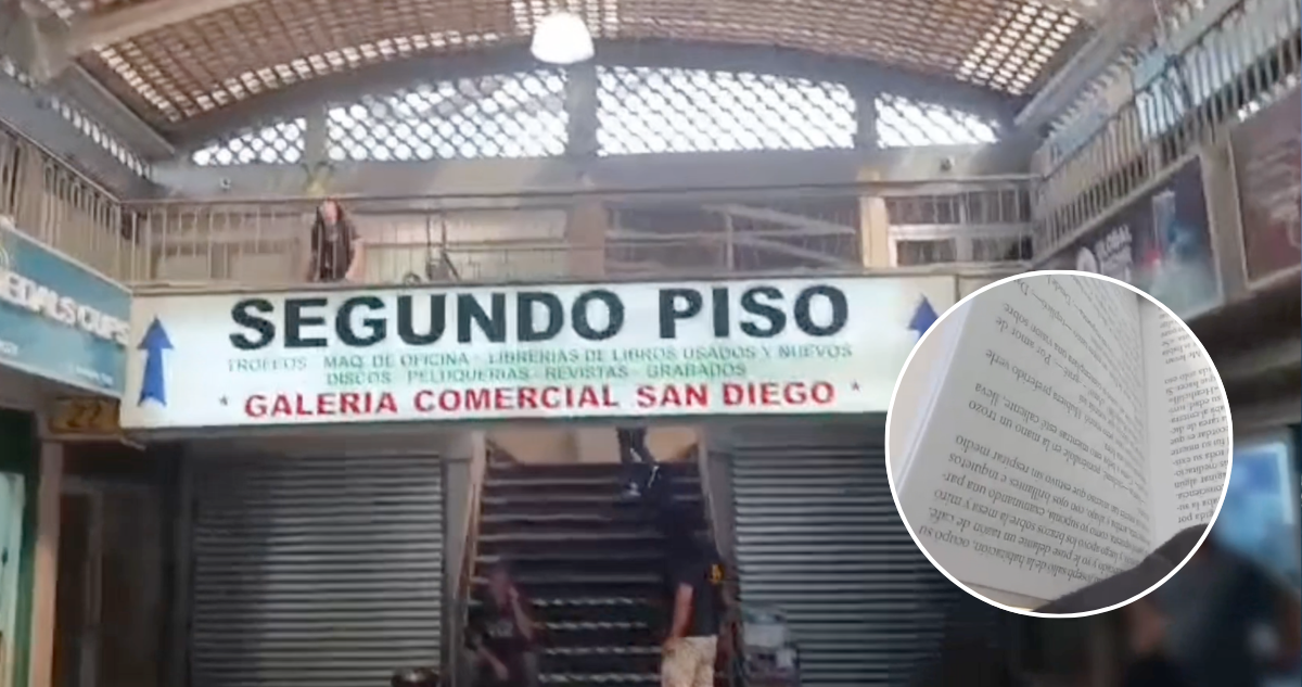 Incautan casi $1.500 millones en libros falsificados desde una galería de calle San Diego en Santiago