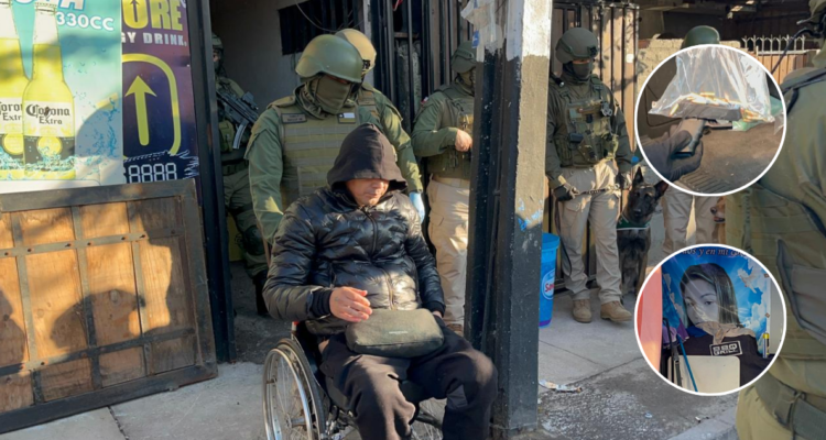 17 detenidos tras caída de banda criminal en Estación Central: líder está en silla de ruedas