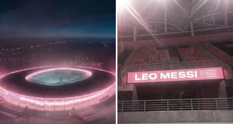 Lionel Messi tendrá tribuna con su nombre en estadio del Inter Miami.