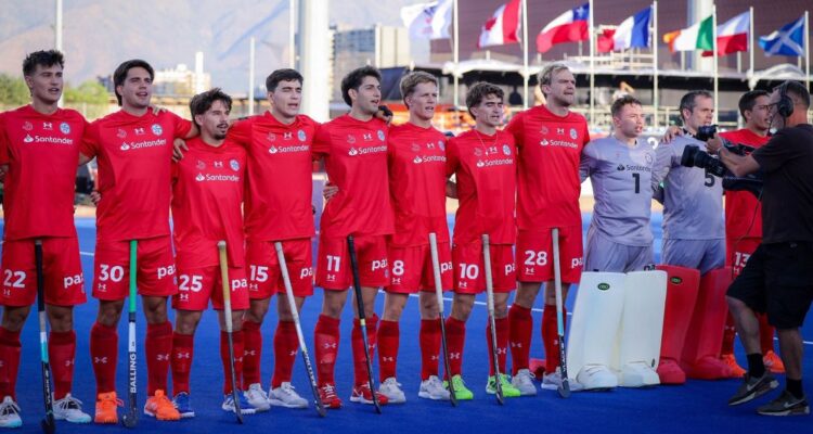 Los Diablos igualaron con Escocia en PreMundial de hockey césped