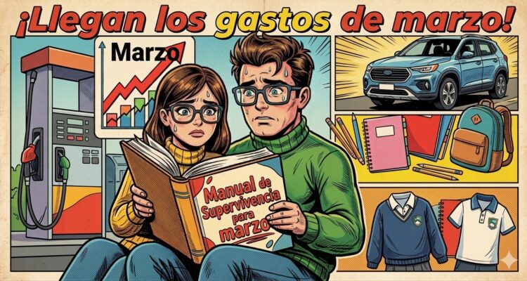 Manual de Supervivencia para marzo: cómo cumplir con los gastos del mes sin romper la billetera familiar