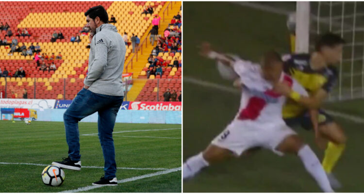 Marcelo Salas y gol de Curicó con la mano foto de contexto