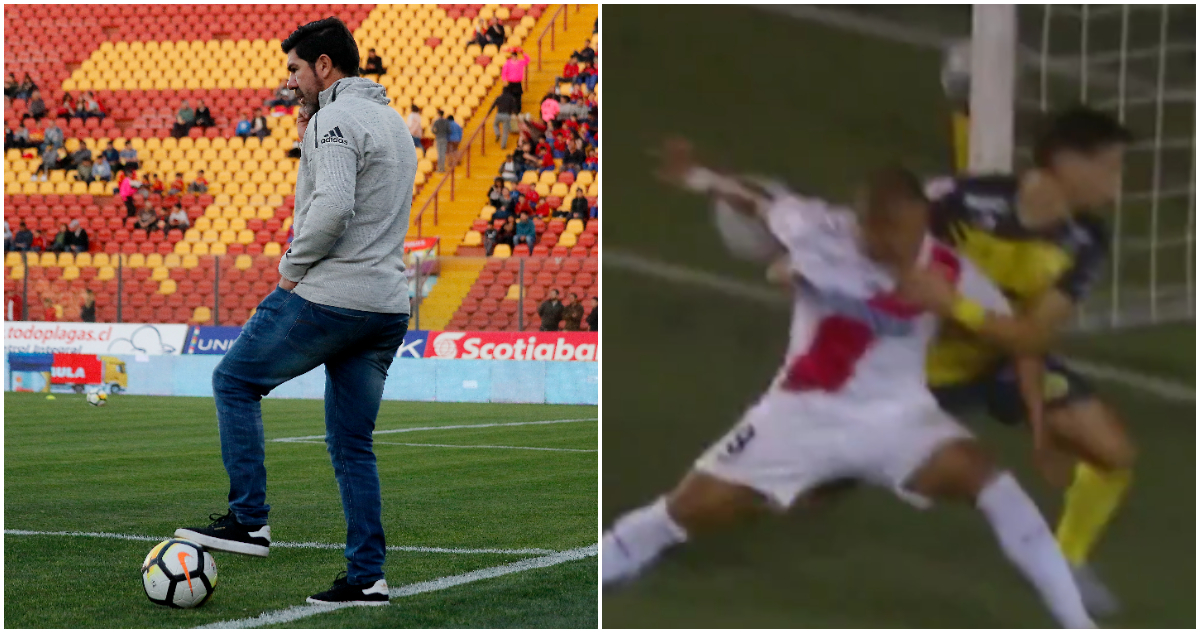 Marcelo Salas y gol de Curicó con la mano foto de contexto