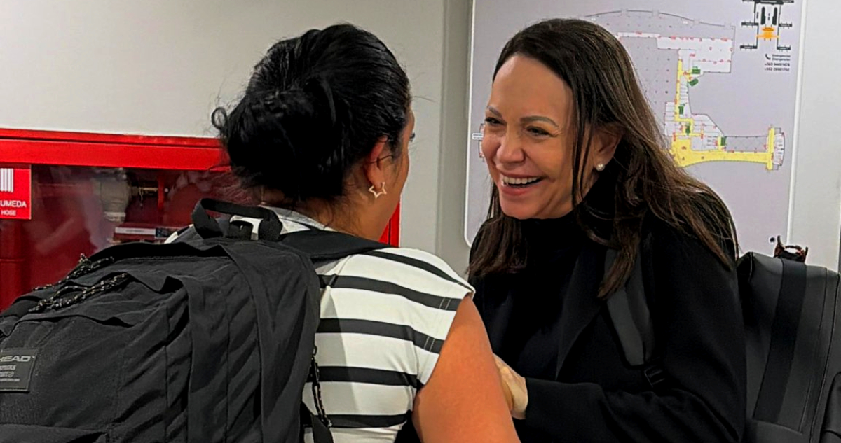 María Corina Machado llega a Chile para asistir a investidura de José Antonio Kast