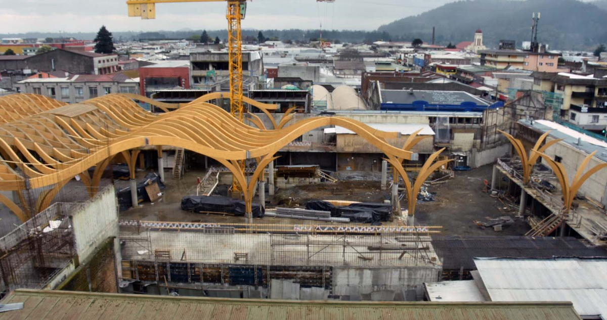 Cores esperan entrega de antecedentes de proyecto para financiar reconstrucción de Mercado de Temuco