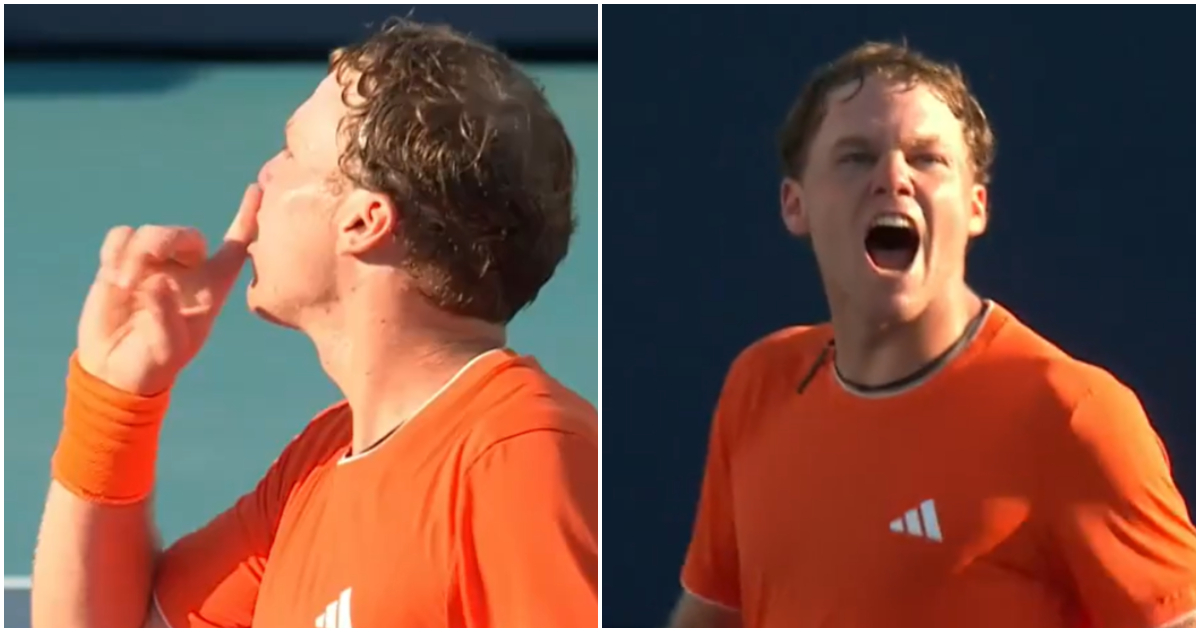 Michelsen contra público chileno ante Tabilo en Miami Open