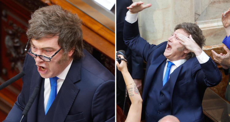 Milei se peleó con toda la oposición en polémica cuenta pública en Argentina: "Delincuentes, asesinos"