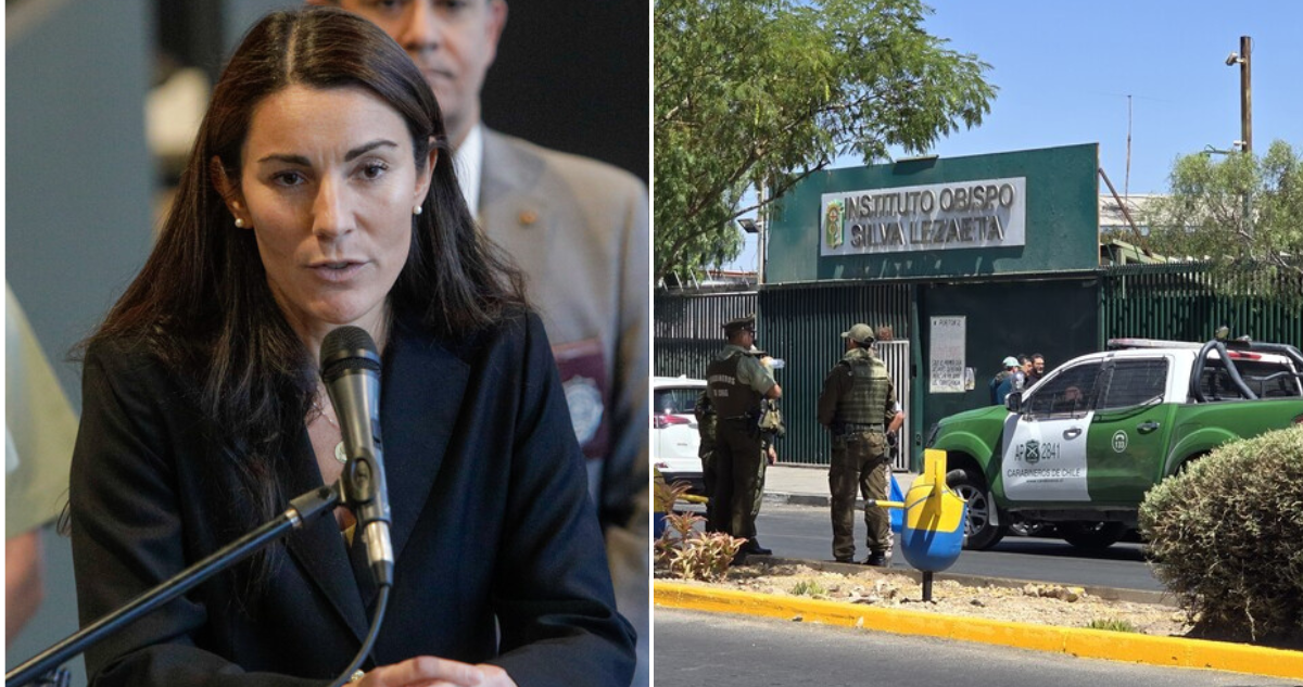 Ministra Arzola en Calama por tragedia en colegio Hoy la urgencia tiene que ver con la contención
