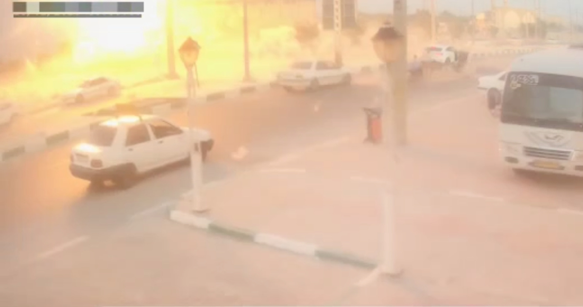 Misil de EEUU impacta en escuela en Lamerd (Irán)