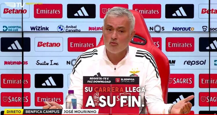 Mourinho y su advertencia contra Prestianni por posible racismo con Vinicius