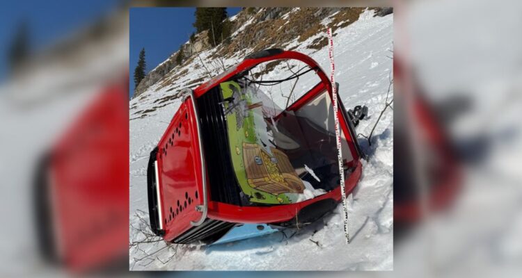 Final mortal: Video capta muerte de mujer de 61 años tras caer teleférico en el que viajaba en Suiza