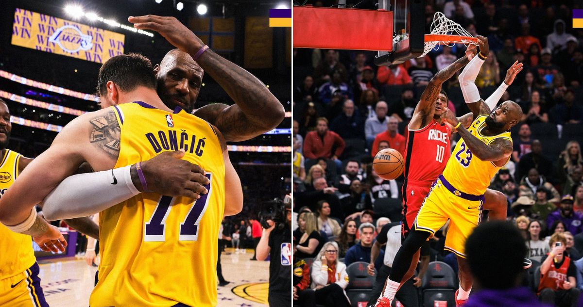 La NBA tuvo a los Lakers con otro gran triunfo, esta vez ante Houston Rockets