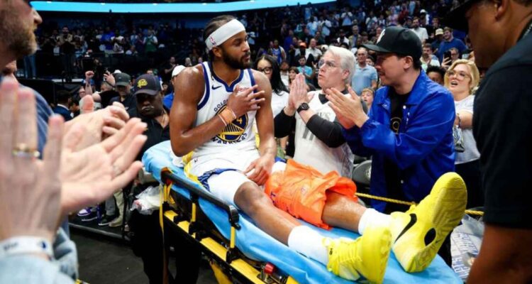 Se pierde el resto del año en NBA: confirman grave lesión de crack de Golden State Warrios Moses Moody