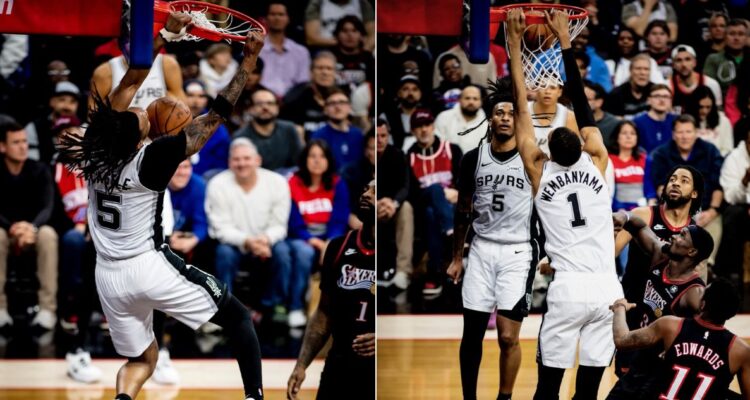 San Antonio Spurs y una paliza a los 76ers en la NBA