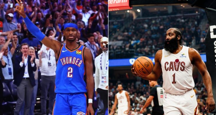 Shai y James Harden protagonistas en nueva jornada de la NBA