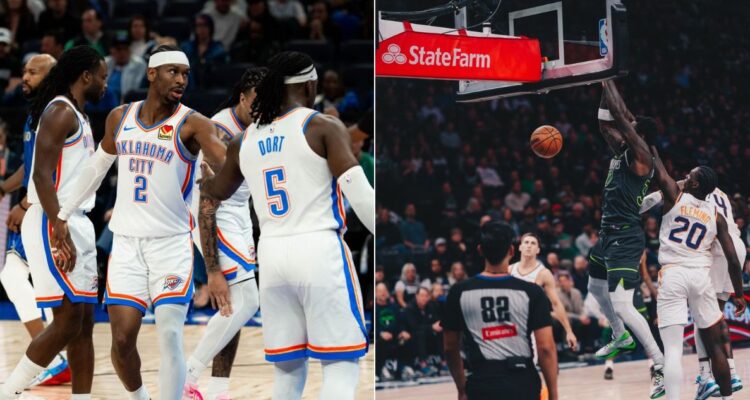 Otra jornada mágica en la NBA: OKC Thunder primeros clasificados a playoffs de la mano de Shai