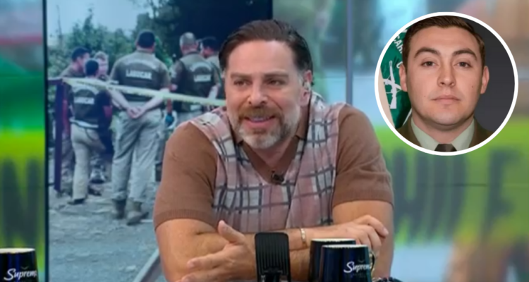 José Antonio Neme y en miniatura el Sargento Segundo Javier Figueroa Manquemilla