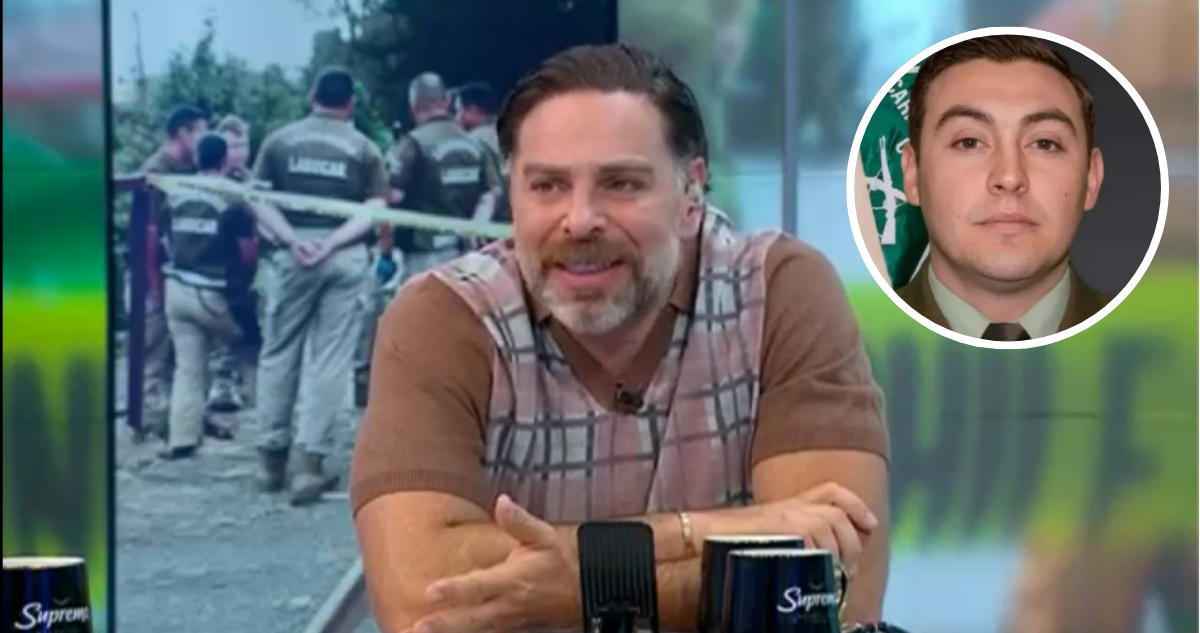 José Antonio Neme y en miniatura el Sargento Segundo Javier Figueroa Manquemilla