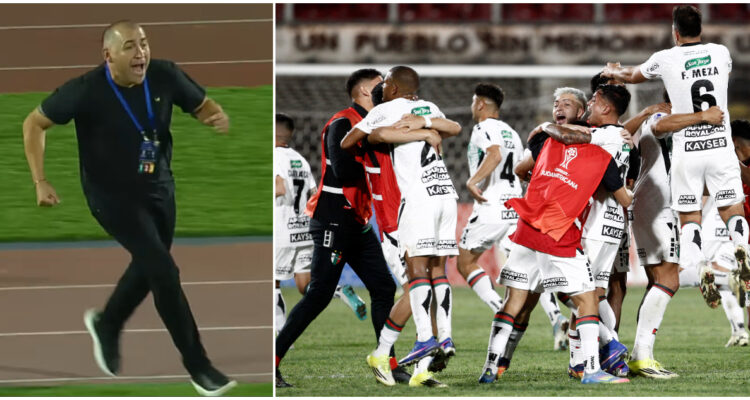Nona Muñoz celebra agónico triunfo de Palestino ante La U en Copa Sudamericana