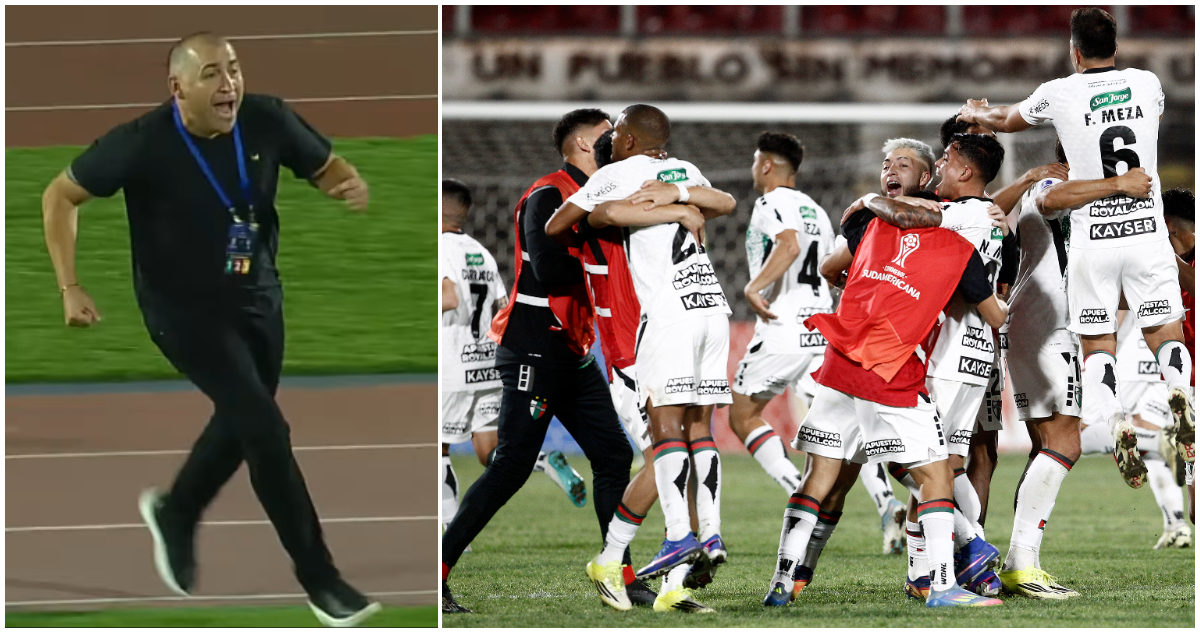 Nona Muñoz celebra agónico triunfo de Palestino ante La U en Copa Sudamericana