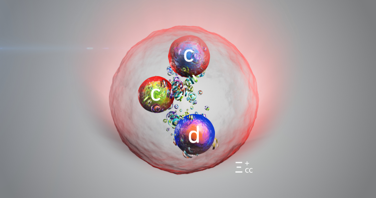 Representación artística de la nueva partícula descubierta por el CERN