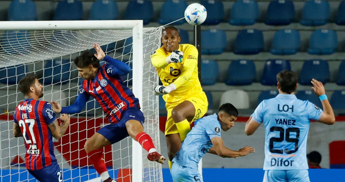 Omar Carabalí en el O’Higgins Bahía ida de Copa Libertadores