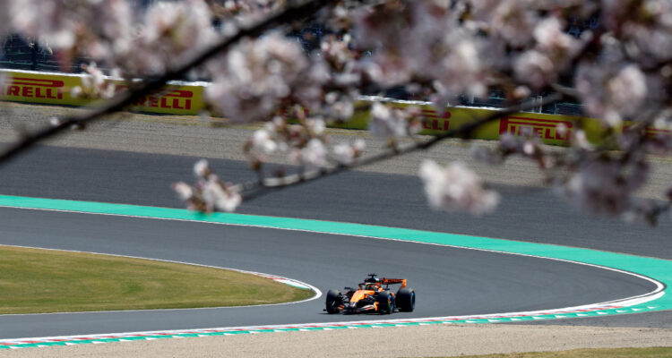 Oscar Piastri en Fórmula 1 durante segundos libres del GP de Japón