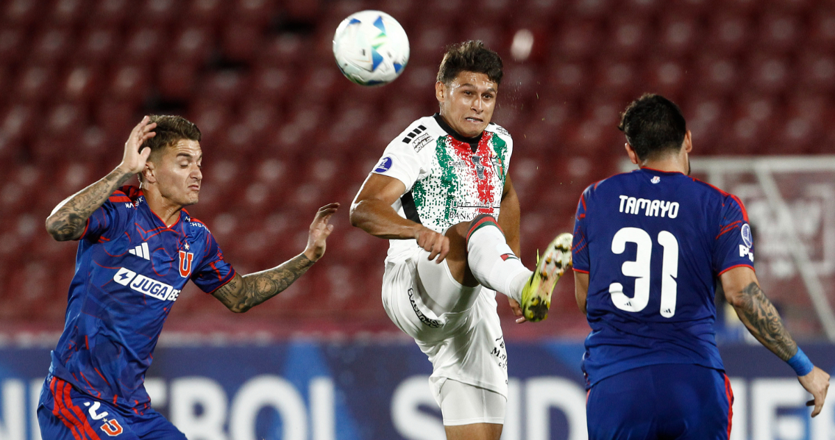 Palestino vs La U en Copa Sudamericana 2026