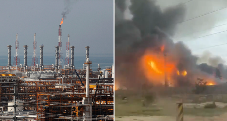 Ataque a Pars Sur en Irán