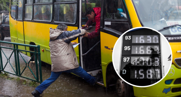 Mientras en Santiago se mantienen: pasajes intercomunales suben al menos 500 pesos en Los Ríos