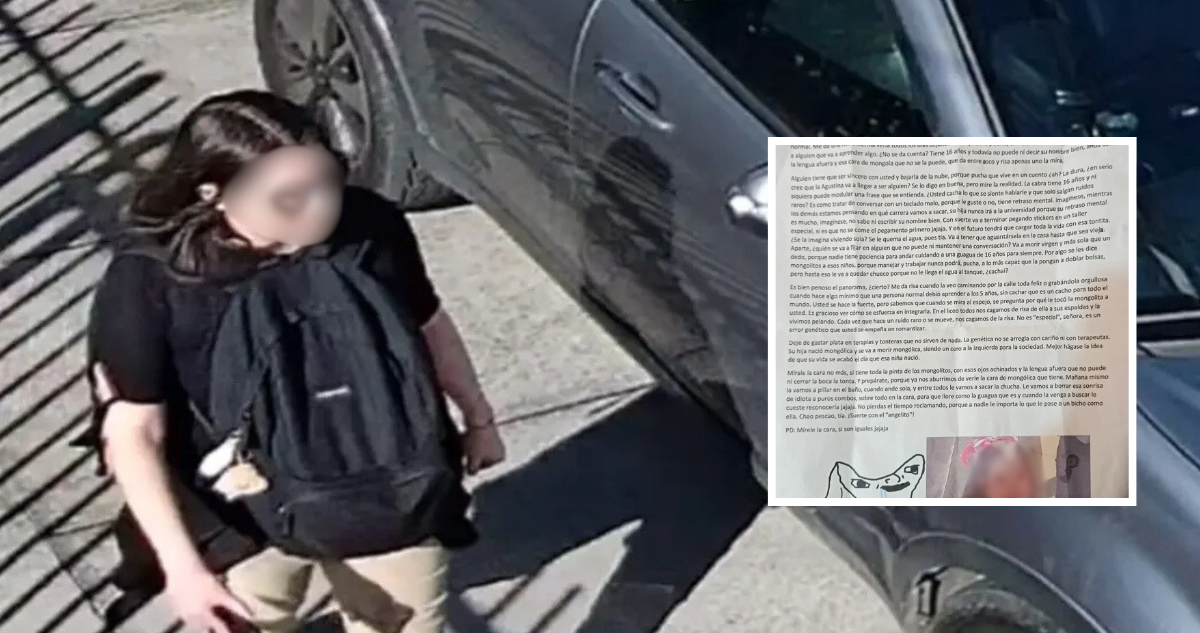 Identificada y apercibida queda sospechosa por carta con amenazas a joven con síndrome de Down