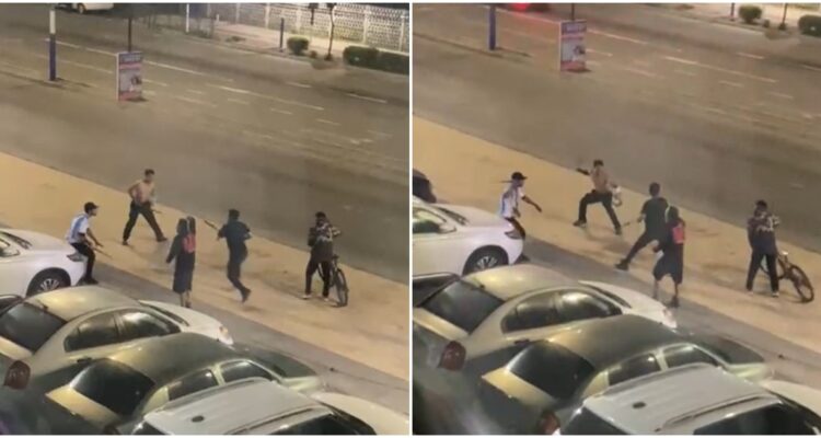 VIDEO | Sujetos se enfrentan con estoques en plena calle en Talcahuano: vecinos exigen mayor seguridad