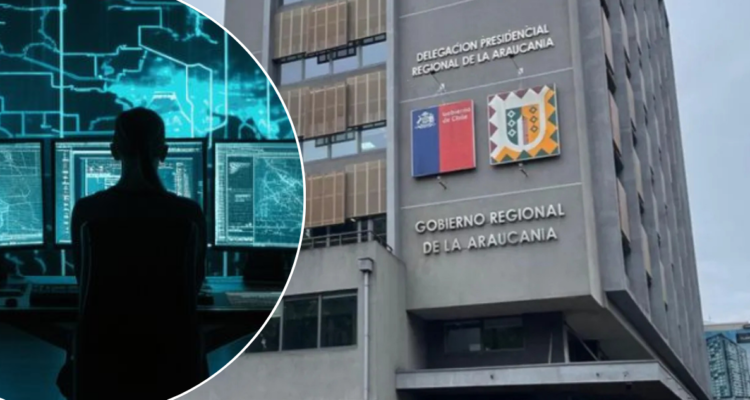 Roban datos desde sistemas del GORE Araucanía tras ciberataque: Gobernador interpuso querella