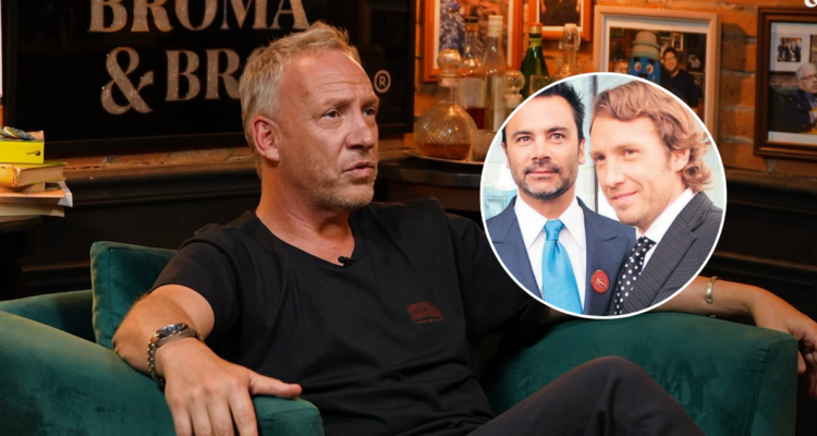 Foto de Martín Cárcamo en el programa “Entre broma y broma”