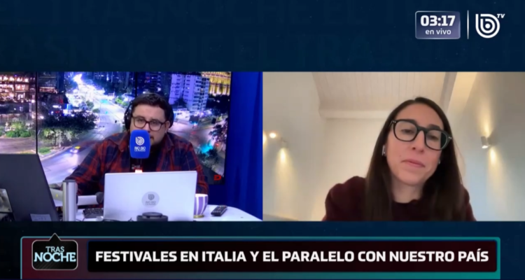 Trasnoche con Soledad Adriasola: Festivales musicales y carnavales en Italia