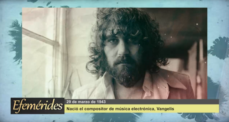 Efemérides 29 de marzo de 1943: Nació el compositor Vangelis