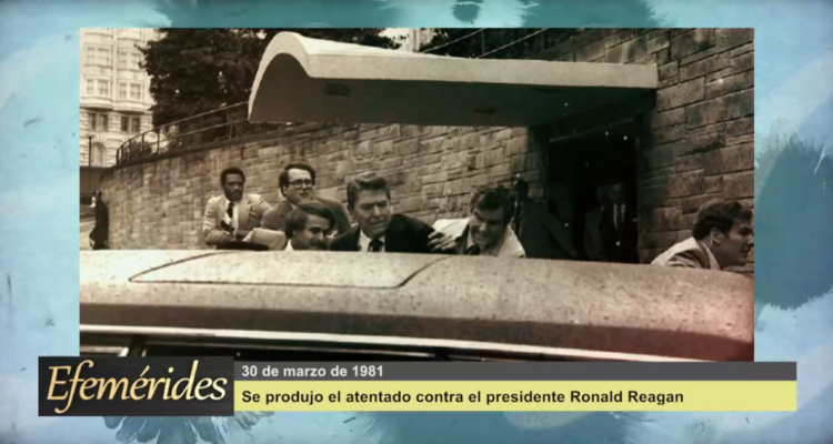 Efemérides 30 de marzo de 1981: Se produjo un ataque contra el presidente Ronald Reagan