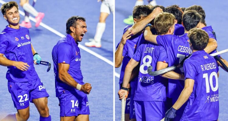 Los Diablos empataron ante Francia en Premundial de Hockey Santiago 2026.