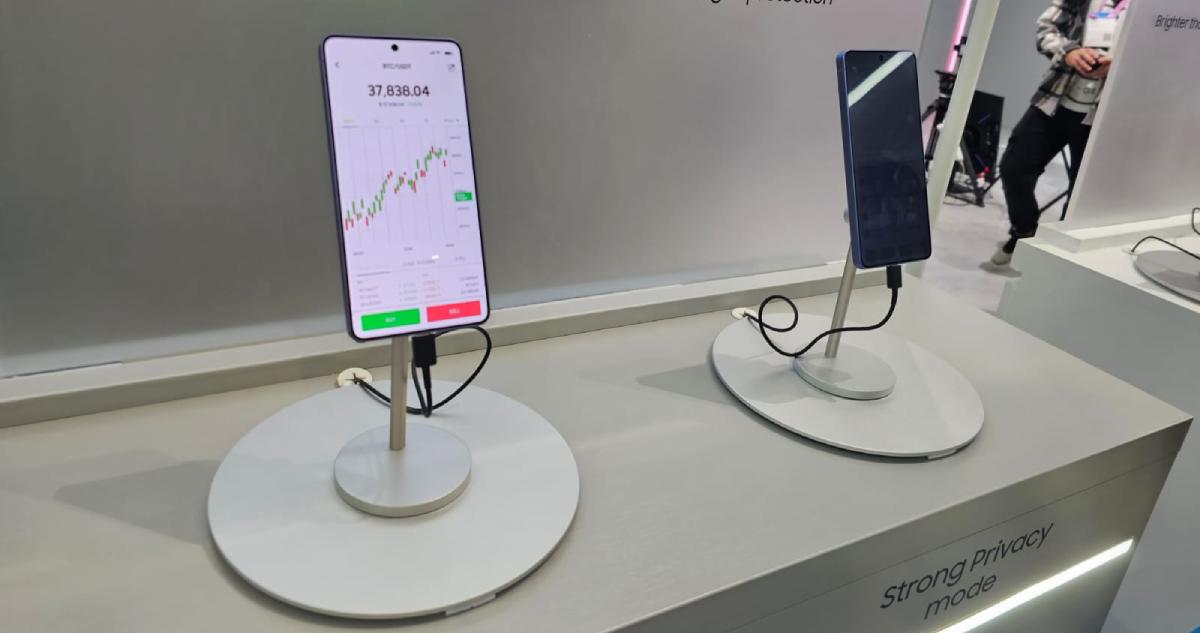 Modo privacidad en teléfonos Samsung.