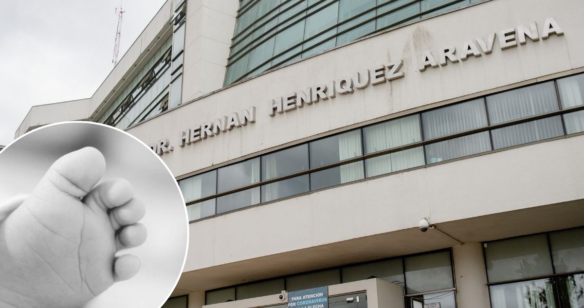Querella familia de lactante que murió tras caer de cuna en Hospital de Temuco