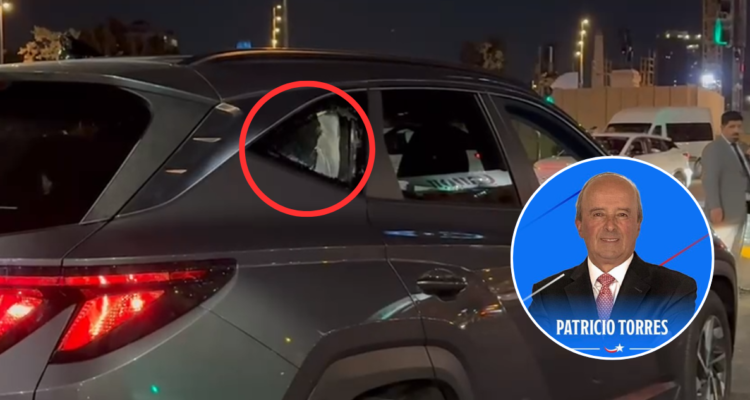 Sujetos atacan con piedras vehículo de subsecretario de Relaciones Exteriores, Patricio Torres