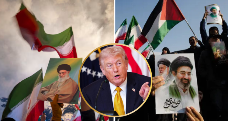 Régimen de Irán contra Trump